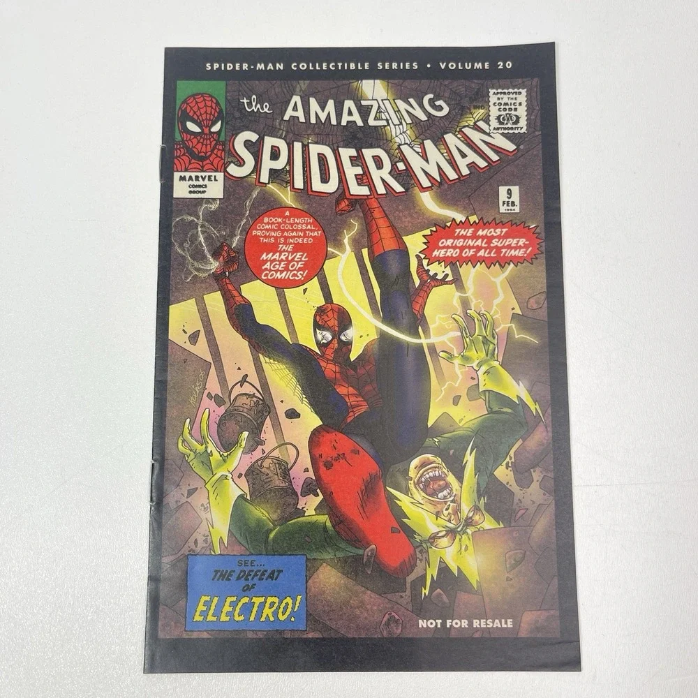 2006 Spider-Man Collectible Series Volume 20 Defeat of Electro Marvel Reprint